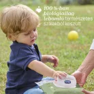 Törlőkendő Biológiailag lebomló 60 db illatmentes műanyagmentes