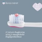 Fogkefe 3-6 év tejfogakhoz, tapadókorongos védőkupakkal