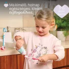 Fogkefe 3-6 év tejfogakhoz, tapadókorongos védőkupakkal