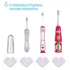 Elemes fogkefe rezgőfejjel 3év+ Panda 2 db cserefejjel