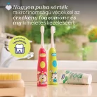 Elemes fogkefe rezgőfejjel 3év+ Tigris 2 db cserefejjel