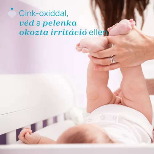 Popsikrém pelenkakiütés ellen 100 ml ,15% cink-oxid, illatmentes 99% természetes