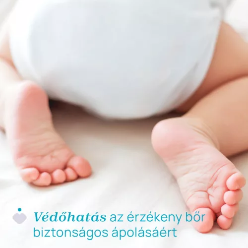 Popsikrém pelenkakiütés ellen 100 ml ,15% cink-oxid, illatmentes 99% természetes