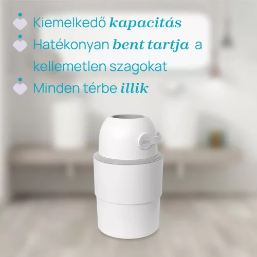 Teleszkópos pelenkatároló (15 db nejlonzsákkal) extra utántöltő-költség nélkül