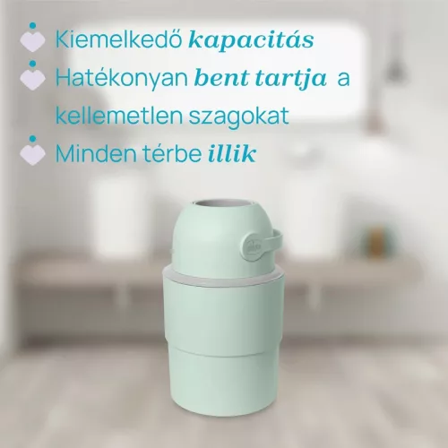 Teleszkópikus pelenkatároló konténer ÚJ a