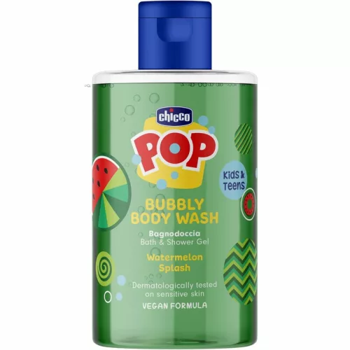POP dinnyés tusfürdő 300 ML gyerekek és tinik részére