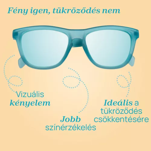 Napszemüveg 24m+ polarizált tükörlencsével 2026 UVA-UVB magas védelem