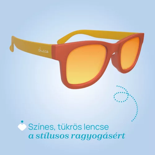 Chicco napszemüveg 24m+ Red tükörlencsékkel 2026 a