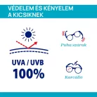 Napszemüveg 24m+ tükörlencsével 2026 UVA-UVB magas védelem