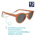 Napszemüveg 12m+ szilikonpánttal és tükörlencsével 2026 UVA-UVB magas védelem