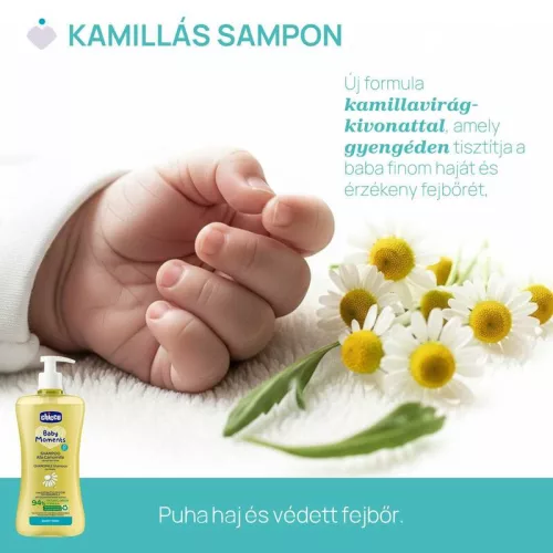 Kamillás sampon 500 ml kamilla-kivonattal