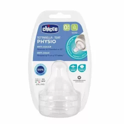   Physio etetőcumi 2db normál folyású - Perfect5, Well-Being szilikon