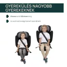 FOLD & GO S autósülés 100-150 cm 3,5 - 12 év