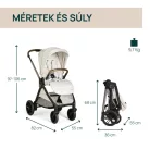 BELLAGIO Trio babakocsi önműködő záródással 22 kg-ig