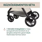 BELLAGIO Trio babakocsi önműködő záródással 22 kg-ig