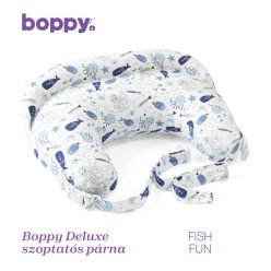 Boppy Deluxe szoptatós párna formatartó töltettel