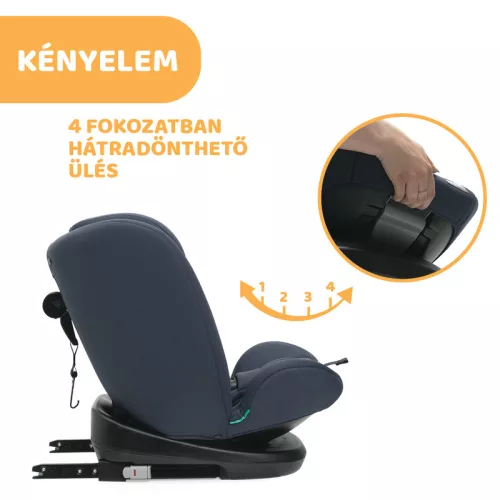 Mokita I-Size autósülés 76-150 cm 1/2/3 korcsoport