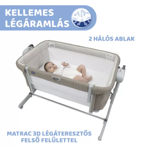 Next2me Magic Evo babaágy Co-Sleeping 0-6 hó