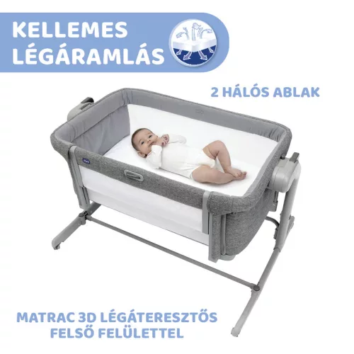 Next2me Magic Evo babaágy Co-Sleeping 0-6 hó