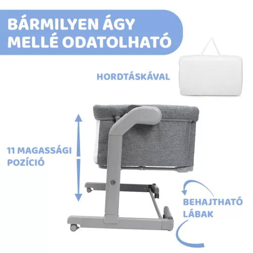 Next2me Magic Evo babaágy Co-Sleeping 0-6 hó