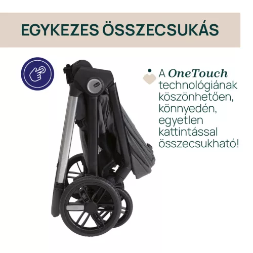 BELLAGIO Trio babakocsi önműködő záródással 22 kg-ig