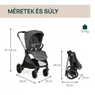 BELLAGIO Trio babakocsi önműködő záródással 22 kg-ig
