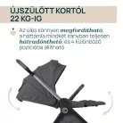 BELLAGIO Trio babakocsi önműködő záródással 22 kg-ig