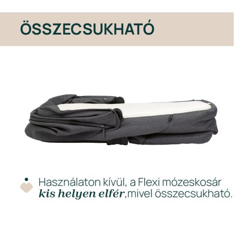 Chicco Flexi mózeskosár - csak szettben kapható a Bellagio babakocsihoz Kory Plus hordozóval