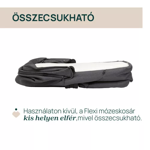 Flexi mózeskosár - csak szettben kapható a Bellagio babakocsihoz Kory Plus hordozóval
