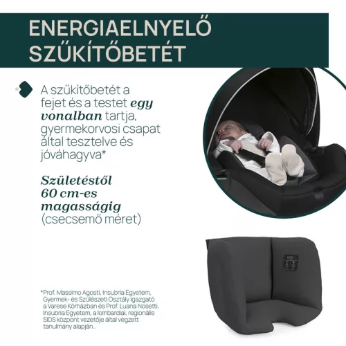 KORY PLUS I-Size 40-85 cm hordozó Chicco Bellagio babakocsira