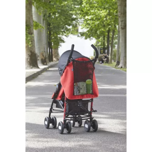 Univerzális hálós tároló babakocsira - 1 db márkafüggetlen, minden babakocsira jó