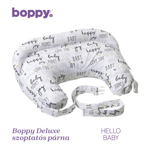 Boppy Deluxe szoptatós párna formatartó töltettel