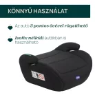 Quasar i-Size ülésmagasító 126-150 cm isofix nélküli autóba