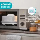 Sterilizáló mikrohullámú sütőbe 600-1200 Watt, 3-8 perc