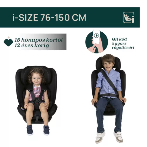 Mokita I-Size autósülés 76-150 cm 1/2/3 korcsoport