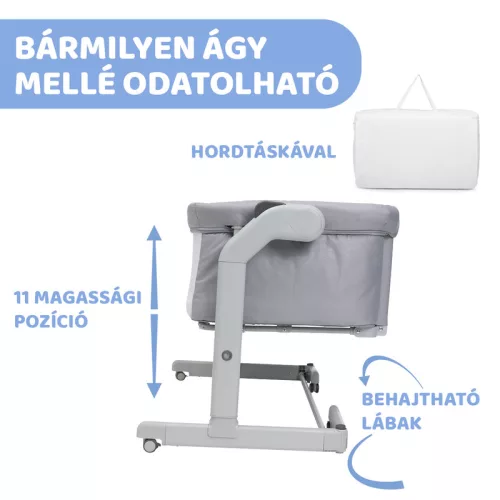 Next2me Magic Evo babaágy Co-Sleeping 0-6 hó