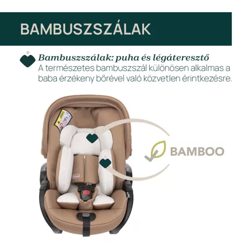 FIRST SEAT I-SIZE hordozó 40-87 cm a Bellagio Trio system része