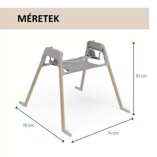 Lullaglide Stand állvány Mózeskosárhoz, gyerekülésekhez, babakocsi sportrészhez