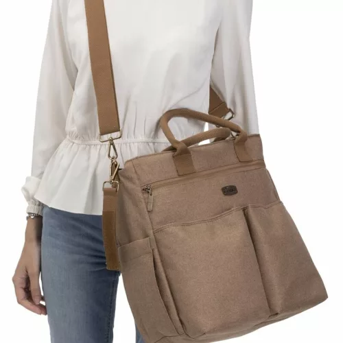 Parent Bag kismamatáska és válltáska 11 tárolózsebbel, pelenkázóval