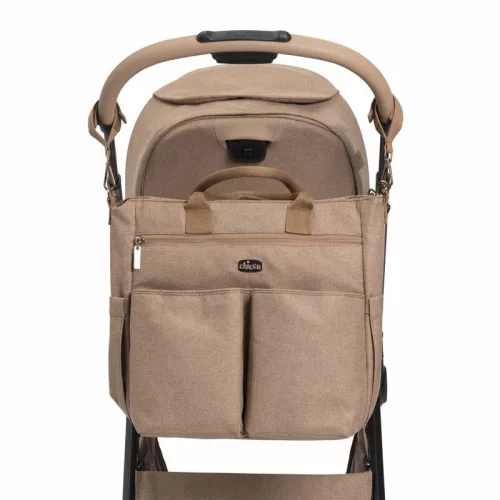 Parent Bag kismamatáska és válltáska 11 tárolózsebbel, pelenkázóval