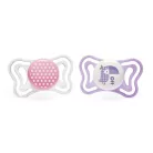 Physio Forma® Light szilikon cumi 2 db, 2-6 hó sterilizálható tok