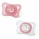 Mini Soft cumi 2-6 hó, 2 db rózsaszín - csupaszilikon