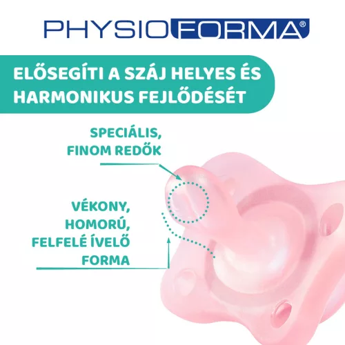 Mini Soft cumi 2-6 hó, 2 db rózsaszín - csupaszilikon