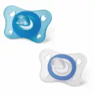 Mini Soft cumi 2-6 hó, 2 db kék - csupaszilikon