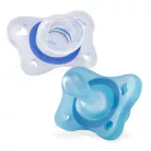 Mini Soft cumi 2-6 hó, 2 db kék - csupaszilikon