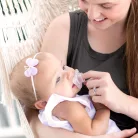 Mini Soft cumi 0-2 hó, 2 db rózsaszín