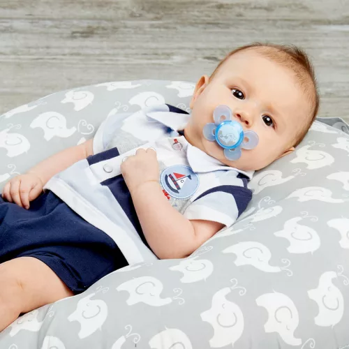 Physio Forma® Comfort 6-16 hó szilikon cumi, 1 db sterilizálható tokban