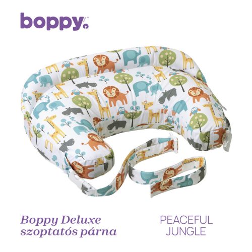 Boppy Deluxe szoptatós párna formatartó töltettel