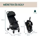 GLEE babakocsi 0-22 kg automata csukódással 0-4 év