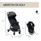 GLEE babakocsi 0-22 kg automata csukódással 0-4 év